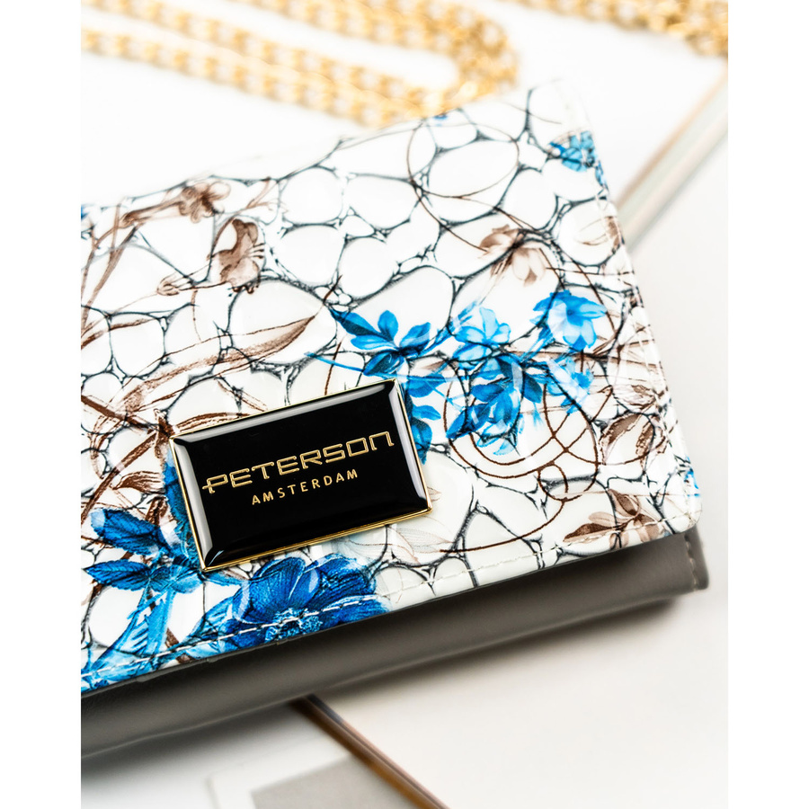 Leather wallet RFID PETERSON PTN PH30-LFL