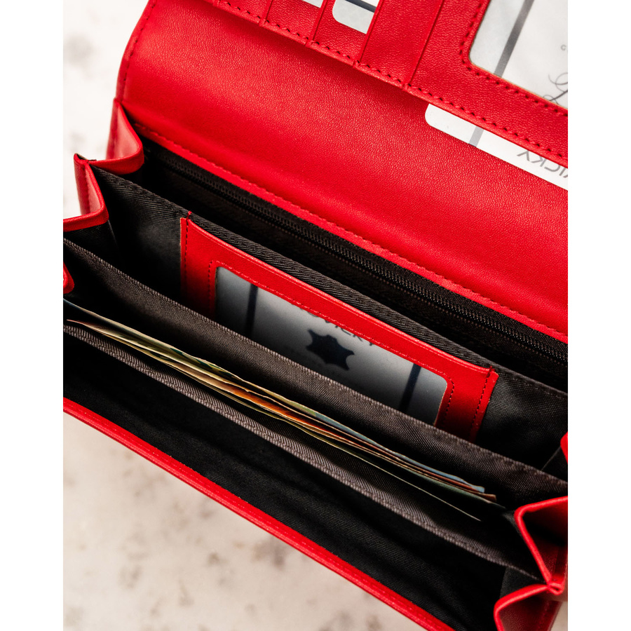 Leatherette wallet RFID 4U CAVALDI GD27-SFK