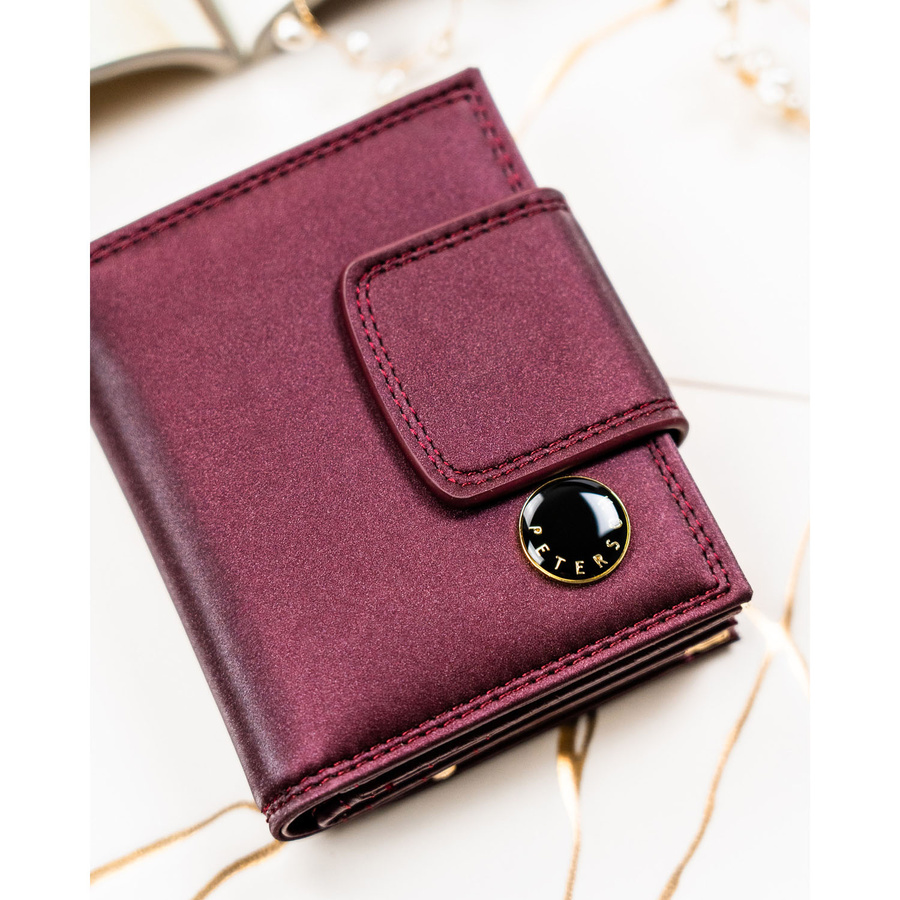 Leather wallet RFID PETERSON PTN PS329-HNL