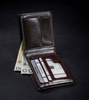 Leather wallet RFID ROVICKY PC-103-BAR