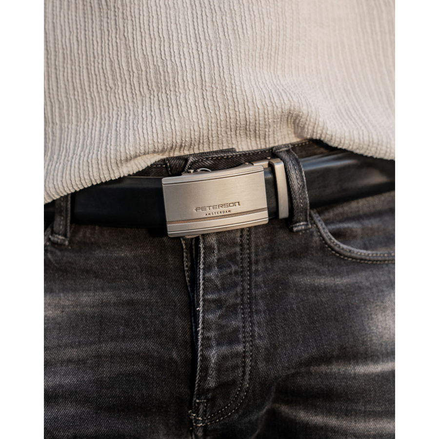 Leather belt PETERSON PTN A006