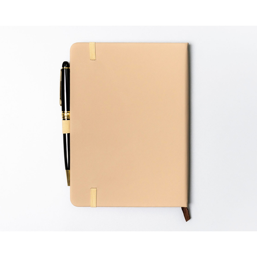 Notes w formacie B6 w kolorze khaki zadrukowany w kropki - Peterson