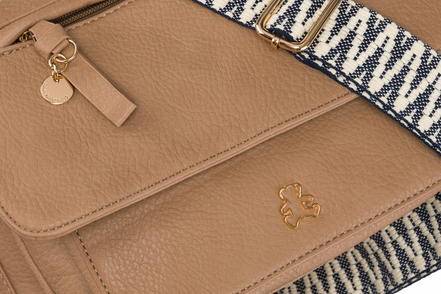 Stylowa listonoszka damska ze skóry ekologicznej - LuluCastagnette