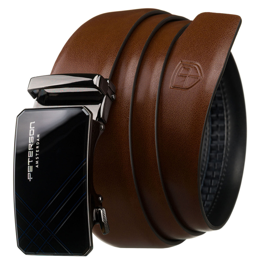 Leather belt PETERSON PTN A014