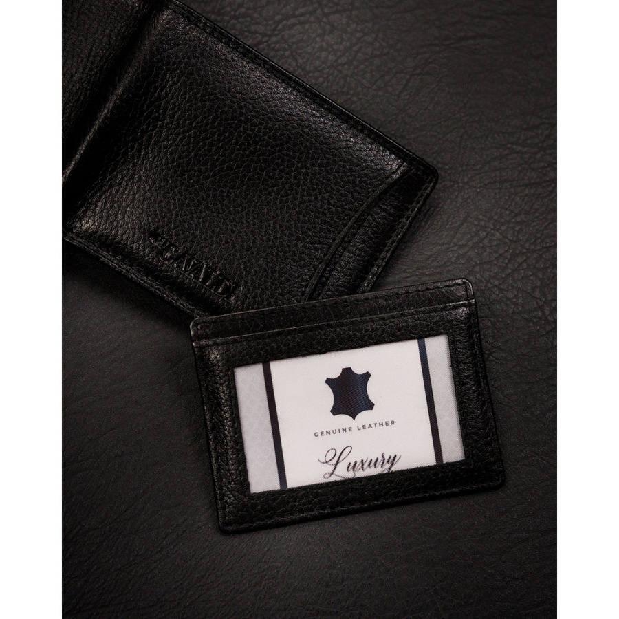 Leather card case 4U CAVALDI CW1012-NDM