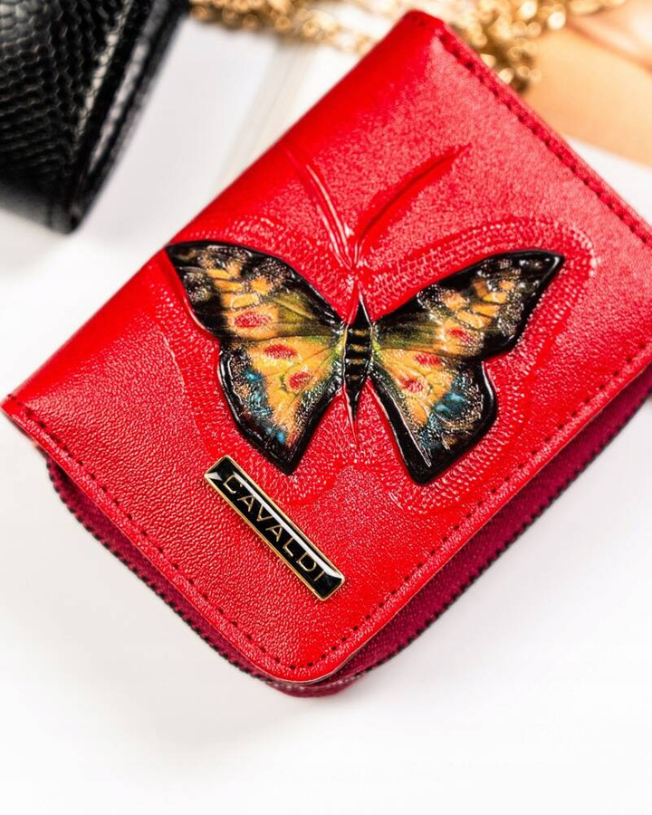 Leather & leatherette wallet RFID 4U CAVALDI PN33-BT