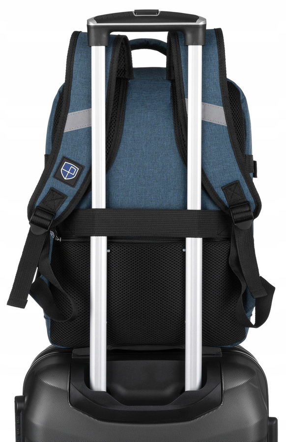 Polyester bagpack PETERSON PTN GPL-01-T