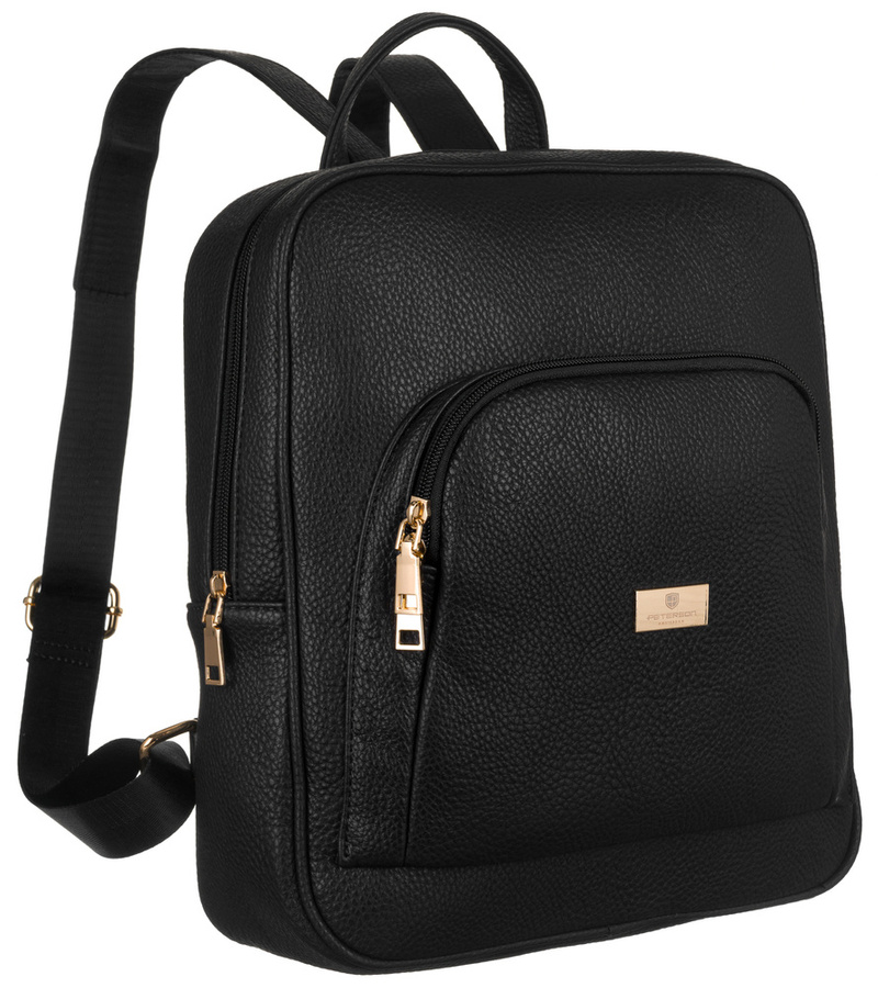 Leatherette bagpack PETERSON PTN PL-29601