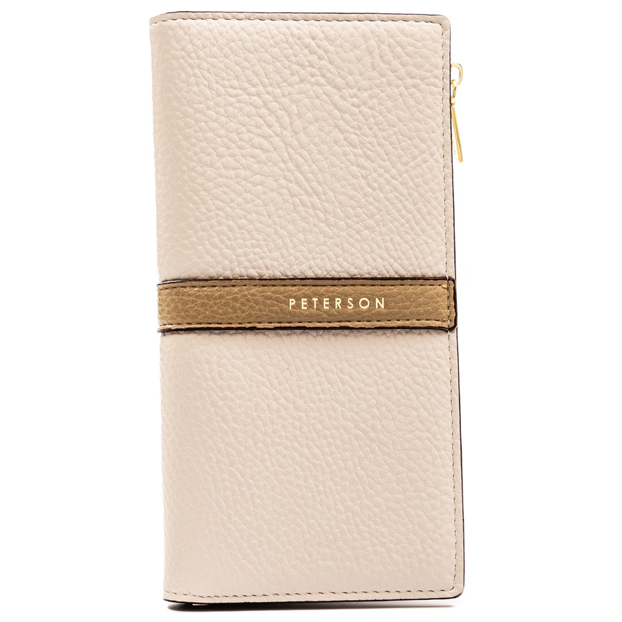 Leatherette wallet RFID PETERSON PTN 004-DN