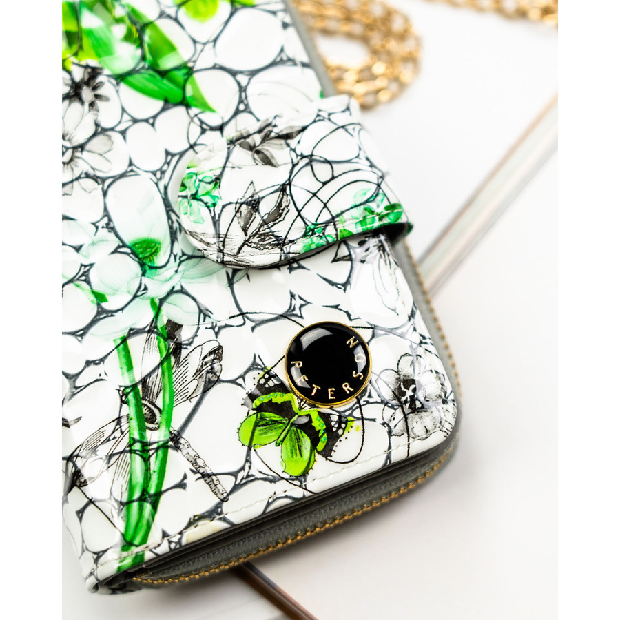 Leather wallet RFID PETERSON PTN PH31-LFL