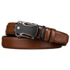 Leather belt PETERSON PTN PAS-CA4 BROWN