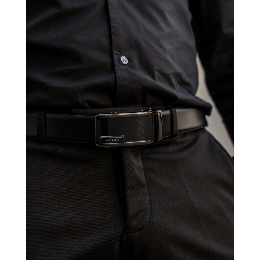 Leather belt PETERSON PTN A009