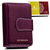 Leather wallet RFID PETERSON PTN 425214-SH