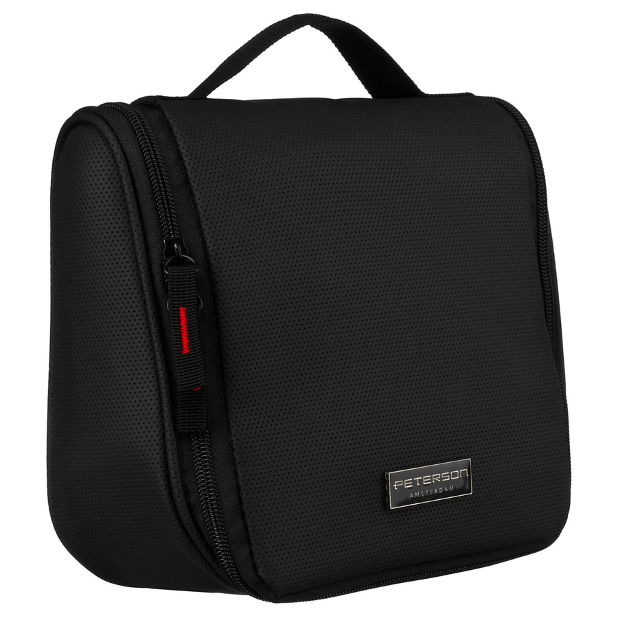 Synthetic cosmetic bag PETERSON PTN KOS-H-01