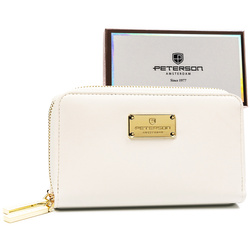 Leatherette wallet RFID PETERSON PTN 007-F8