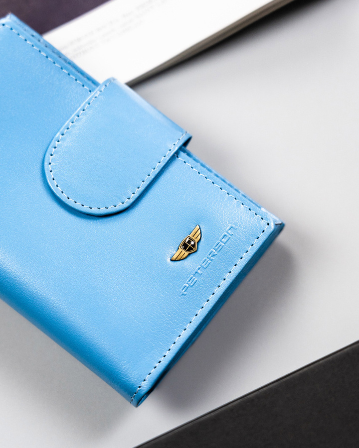 Leather's wallet RFID PETERSON PTN 70-BO