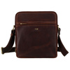 Leather bag PETERSON PTN TB-8021-WAX