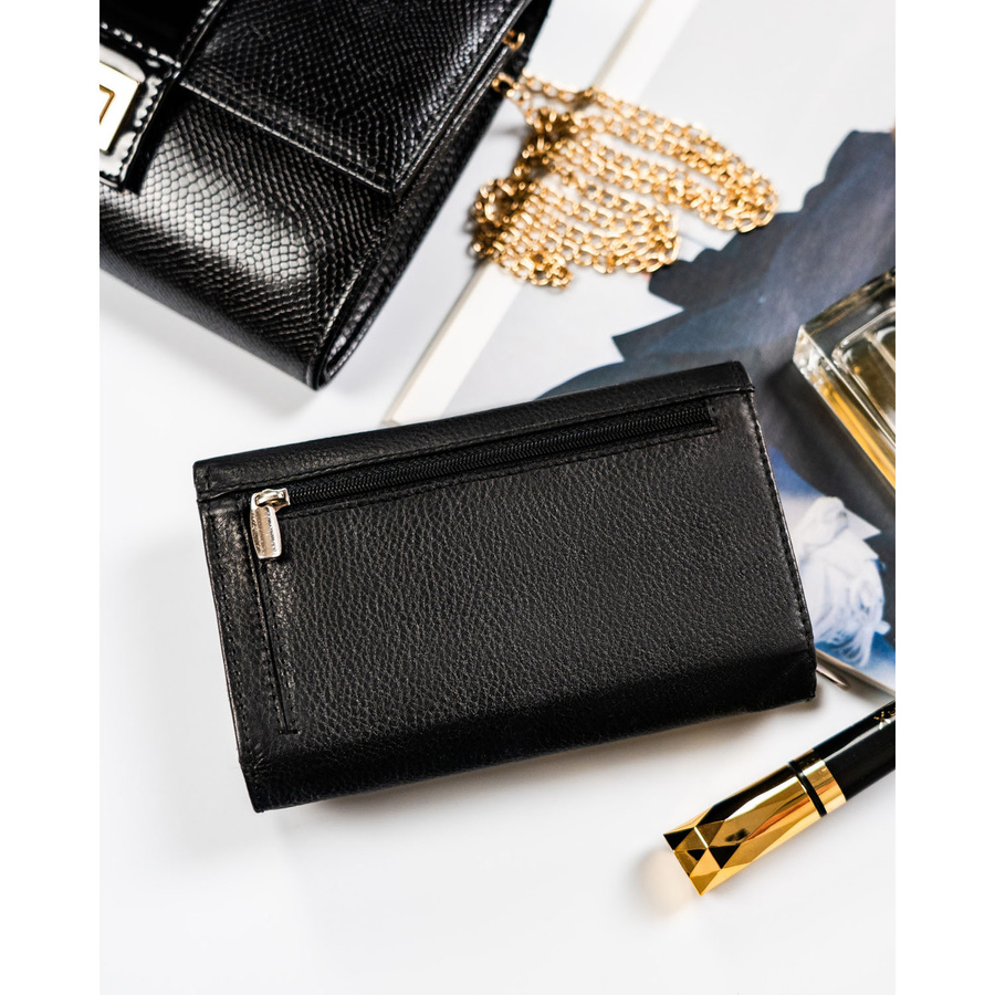 Leather wallet RFID ROVICKY R-D1512-NCD-BL