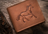 Leather wallet RFID ALWAYS WILD N992-CHM HORSE