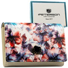 Leather and leatherette wallet RFID PETERSON PTN PX30-PF2