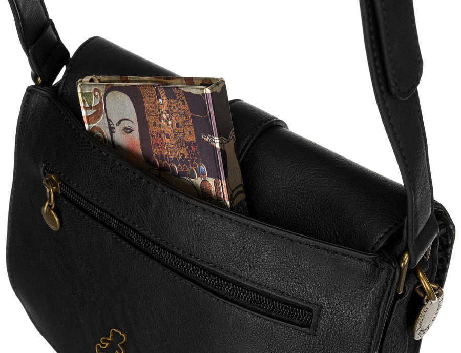 Miejska listonoszka damska ze skóry ekologicznej - LuluCastagnette