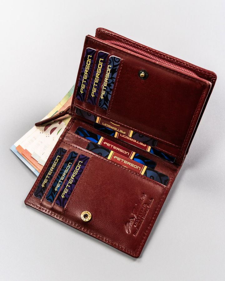 Leather wallet PTN 2549-BO