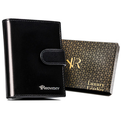 Leather wallet RFID ROVICKY RV-8191L-AAX
