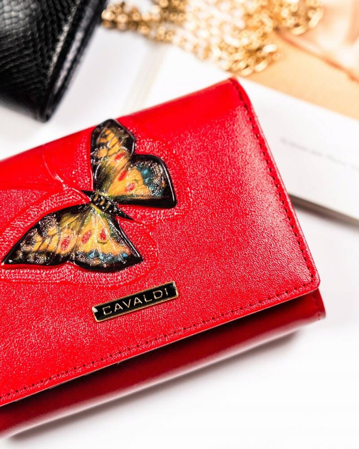 Leather & leatherette wallet RFID 4U CAVALDI PN30-BT