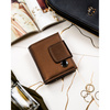 Leather wallet RFID PETERSON PTN PS329-HNL