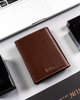 Leather wallet RFID PETERSON PTN 22307-VT