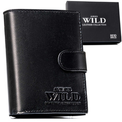 Leather wallet RFID ALWAYS WILD N4L-P-GTS