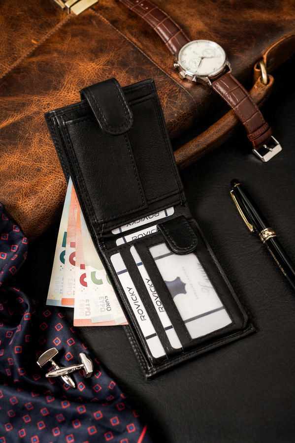 Leather wallet RFID ALWAYS WILD N0035L-CCD