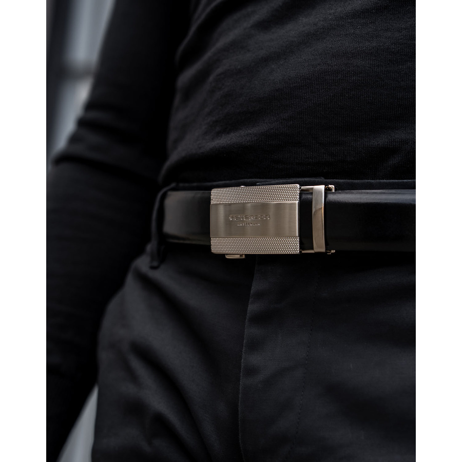 Leather belt PETERSON PTN A007