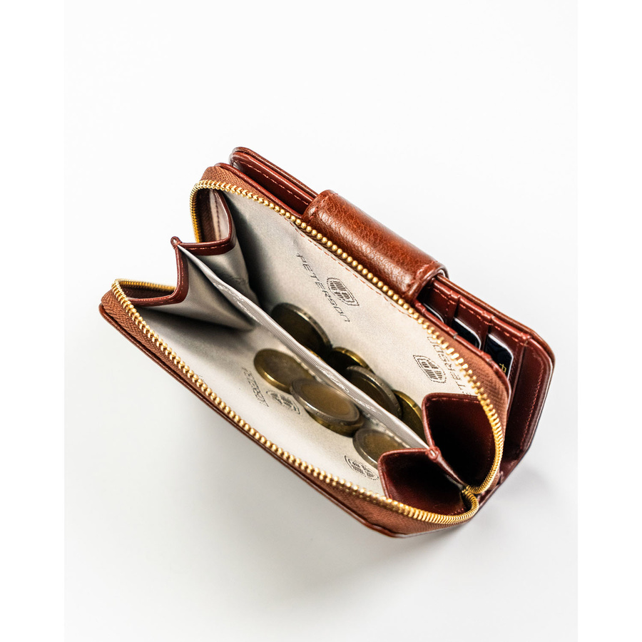 Leatherette wallet RFID PETERSON PTN 009-HF