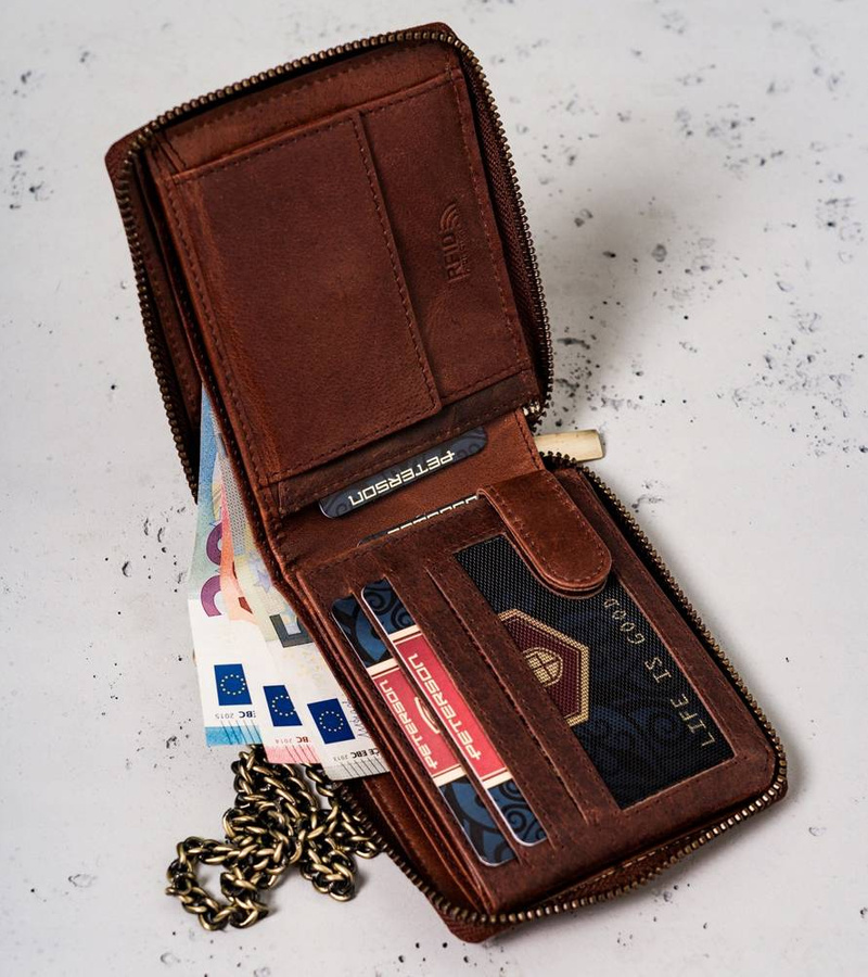 Leather men wallet PTN N992C-04-HWM-134