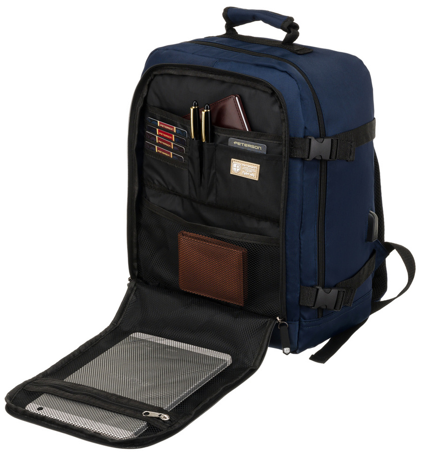 Polyester bagpack PETERSON PTN APP-0266