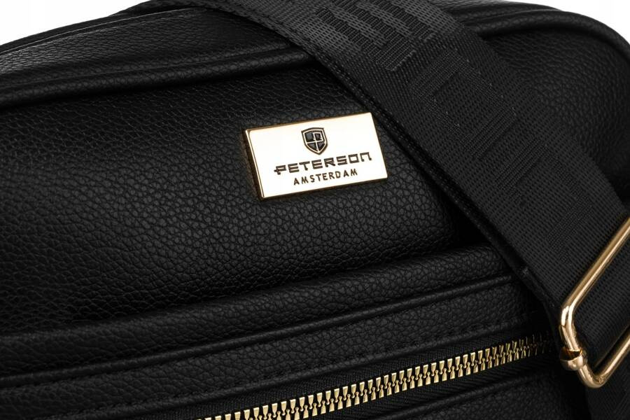 Leatherette bag PETERSON PTN 074-01