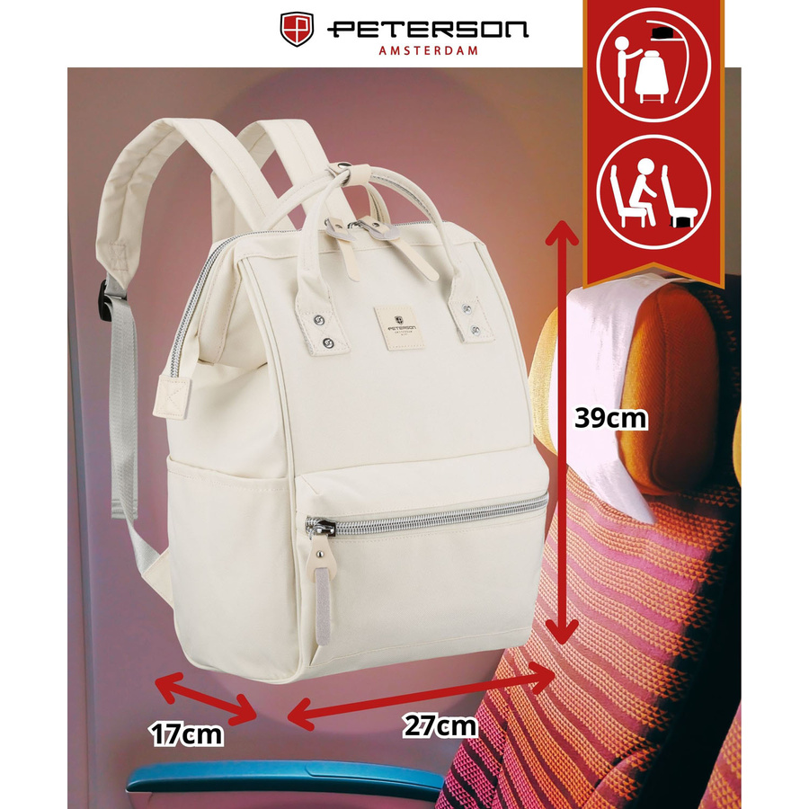 Polyester bagpack PETERSON BETA