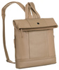 Leather bagpack PETERSON PTN PLE-369-SNC