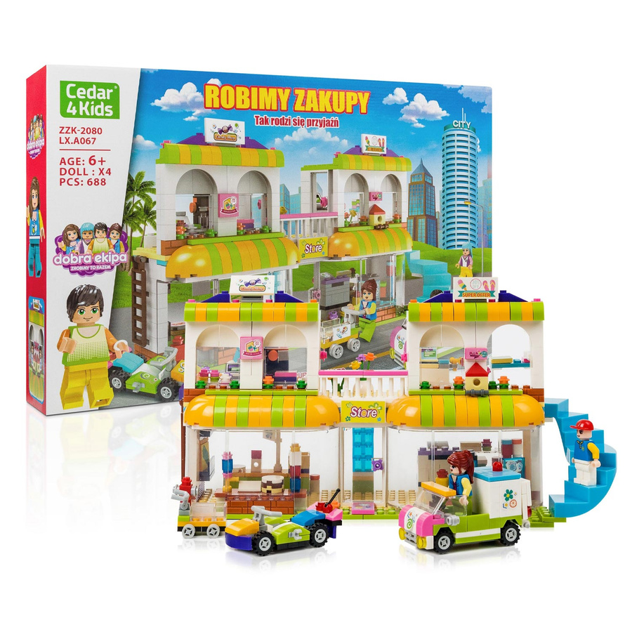 Construction set CEDAR4KIDS ZZK-2080-LX.A067 MIX