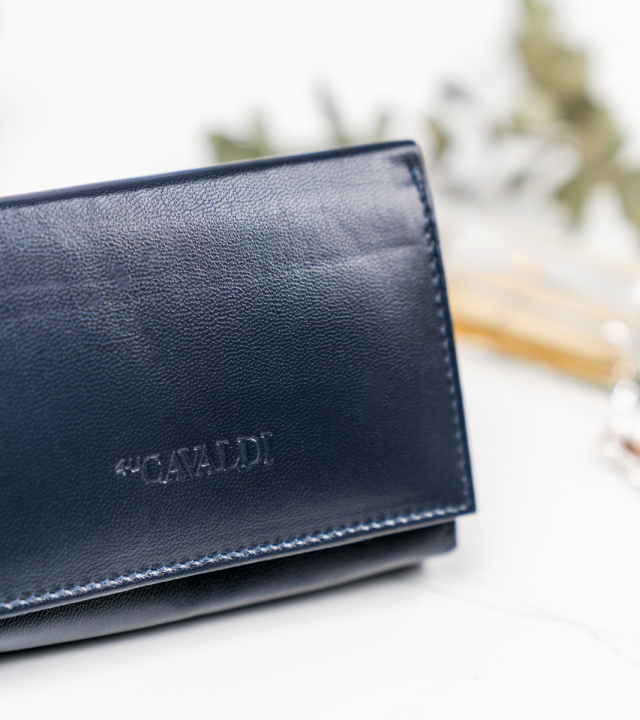 Leather wallet RFID 4U CAVALDI RD-02-GCL