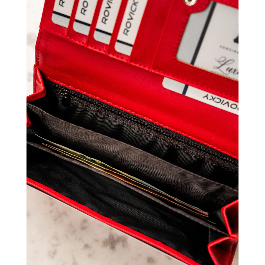Leatherette wallet RFID 4U CAVALDI GD24-FO-SFK