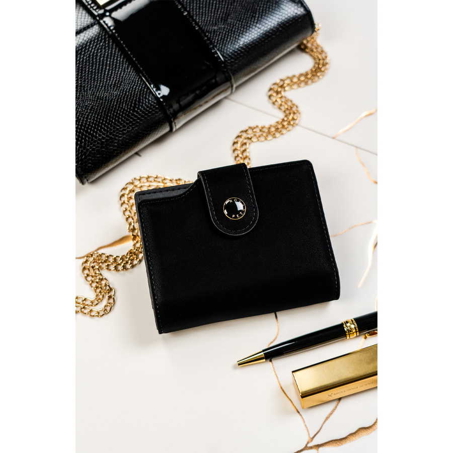 Leatherette wallet RFID PETERSON PTN 012-WEI