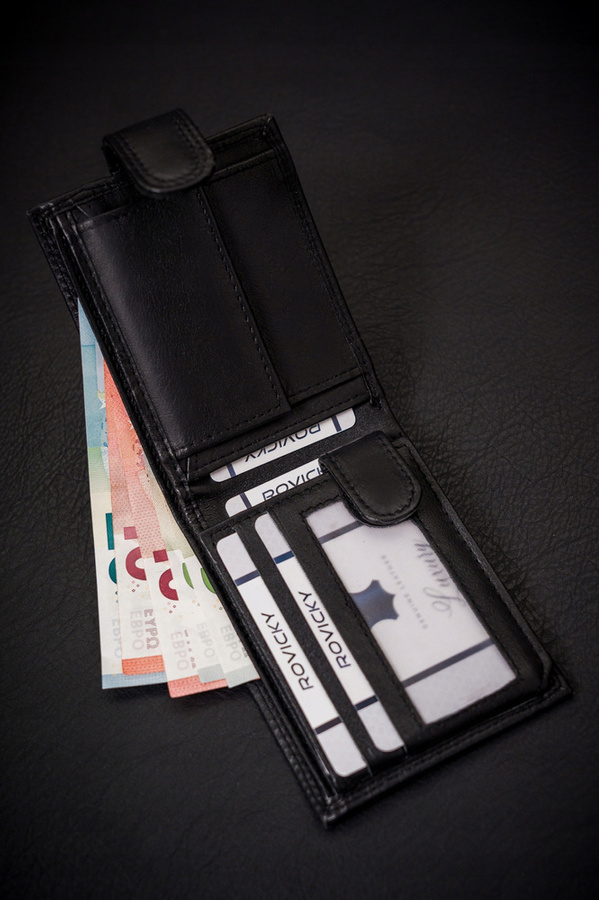 Leather wallet RFID ALWAYS WILD N0035L-CCD