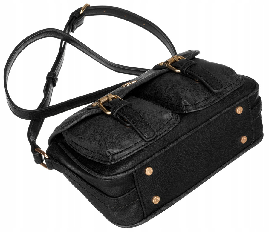 Leatherette bag LULUCASTAGNETTE OLIDA