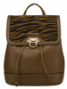 Leatherette bagpack DAVID JONES 6865-3