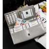 Leather wallet 4U CAVALDI PN20-FL-BL-MULTI