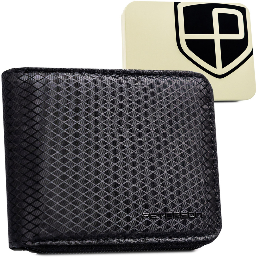 Leatherette wallet RFID PETERSON PTN EH-01Z