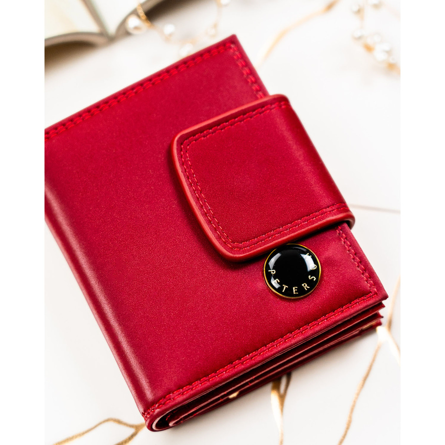 Leather wallet RFID PETERSON PTN PS329-HNL