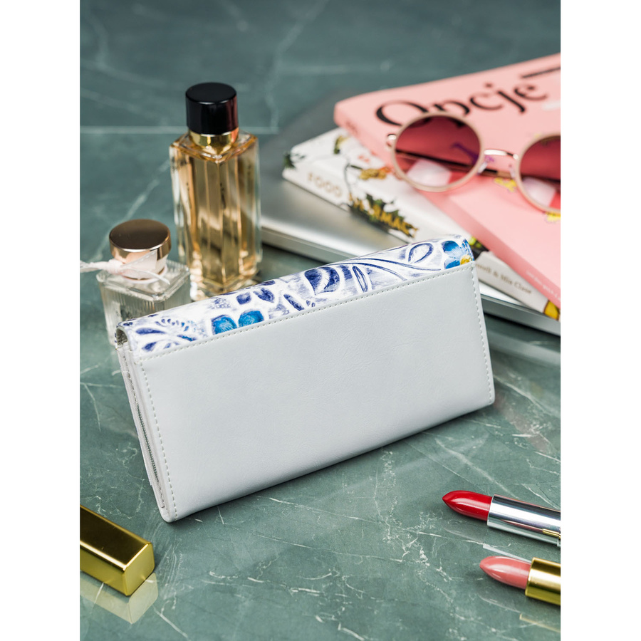 Modny portfel damski wykonany ze skóry naturalnej i ekologicznej - 4U Cavaldi